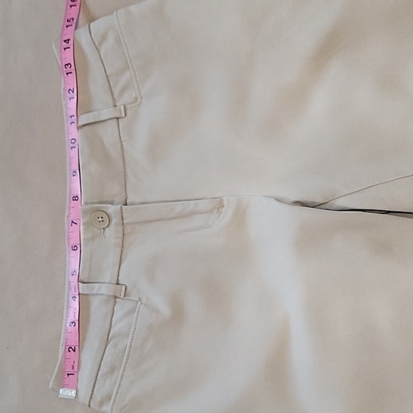 Talbots Size 4 Curvy Tan / Khaki Pants, Straight Leg, Excellent Used Condition - Picture 6 of 13